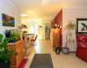 Neuwertige große Wohnung mit Garten und Tiefgarage im Herzen der Pfalz - Wohnzimmer